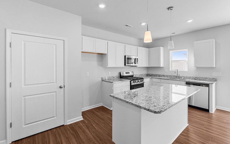 Furnished interior view inside a new home in Hanes Lake, Winston-Salem (Image 7).