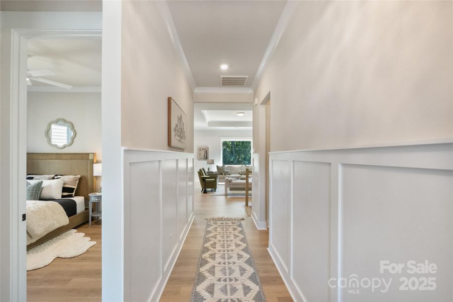 Furnished interior view inside a new home in , Fort Mill (Image 3).