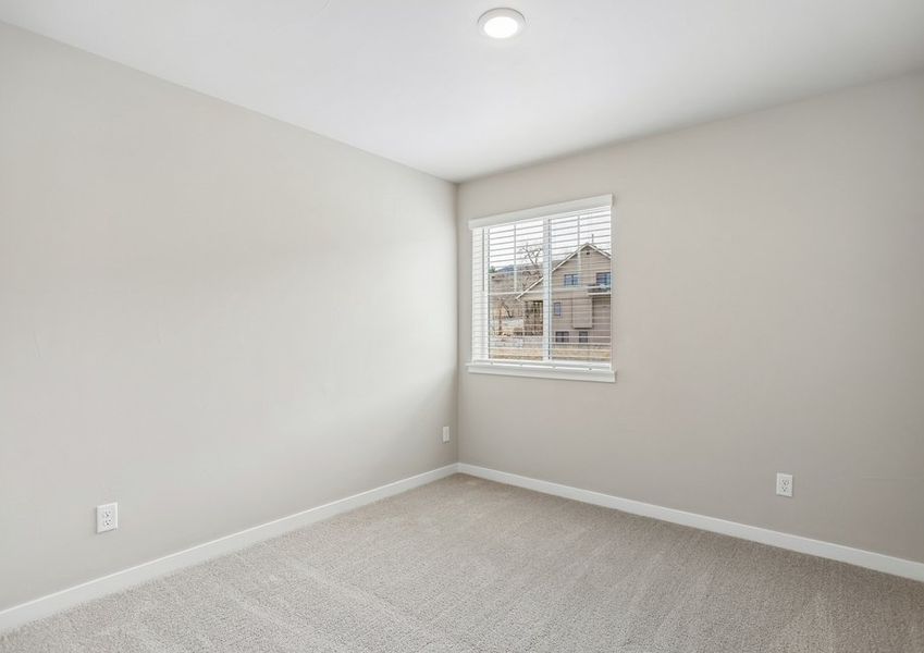 The secondary bedrooms have carpet.