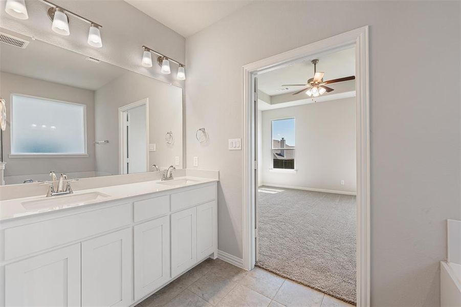 Furnished interior view inside a new home in Liberty Pointe, Gainesville (Image 6). Furnished interior view inside a new home in Liberty Pointe, Gainesville (Image 6).
