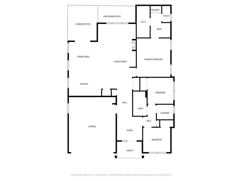 2D floor plan layout of this home in , Carrollton, GA (Image 5).