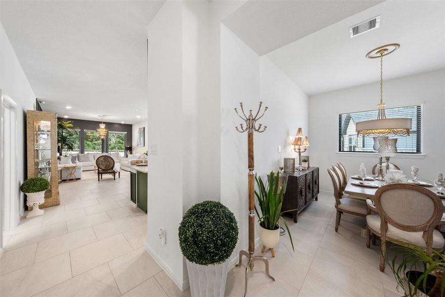 Furnished interior view inside a new home in Audubon - Terrace Collection, Magnolia (Image 32).