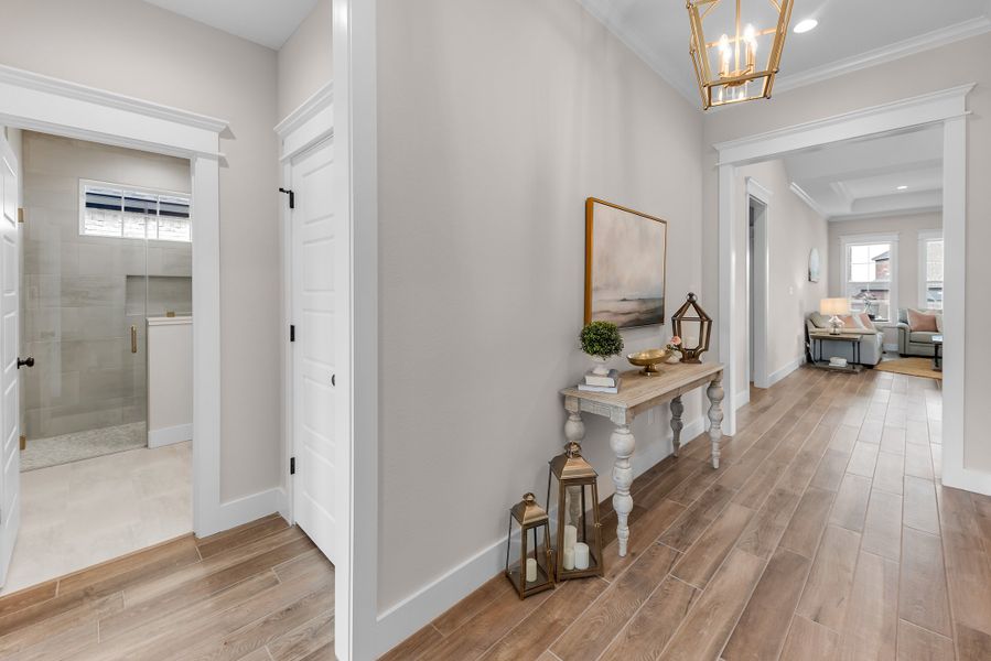 Representative furnished interior of a home built from the The Courtney by Reece Homes in Oakmont, Bryan (Image 5).