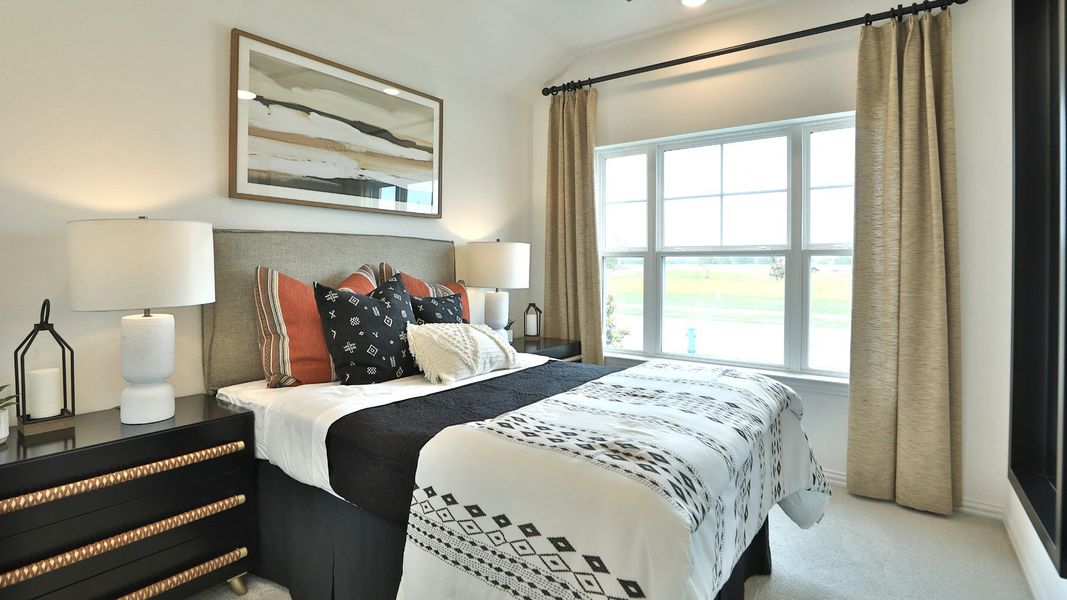 Furnished interior view inside a new home in Bridgeland Creekland Village, Cypress (Image 5).