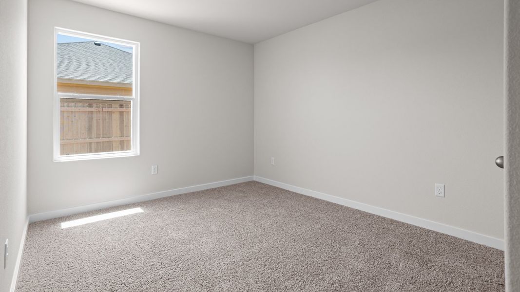 Representative unfurnished interior of a home built from the GLENDALE by D.R. Horton in Hampton Hills, Abilene (Image 24). Representative unfurnished interior of a home built from the GLENDALE by D.R. Horton in Hampton Hills, Abilene (Image 24).