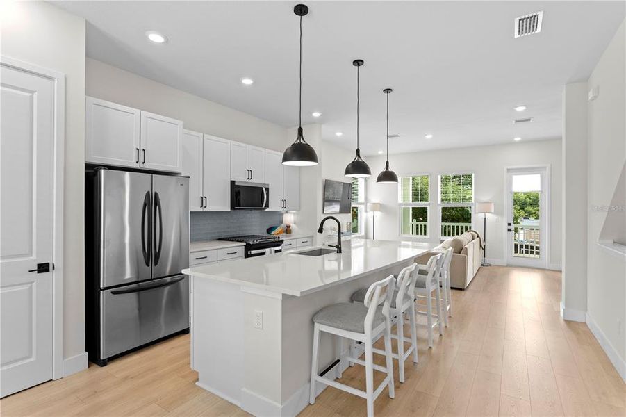 Furnished interior view inside a new home in , St. Petersburg (Image 34).