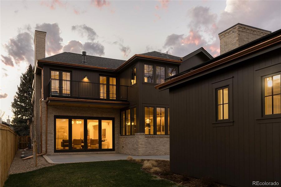 Exterior details and patio area of a home in , Denver (Image 33). Exterior details and patio area of a home in , Denver (Image 33).
