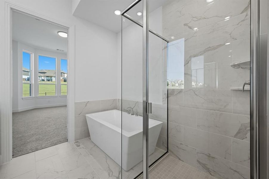 Furnished interior view inside a new home in Devonshire, Forney (Image 8). Furnished interior view inside a new home in Devonshire, Forney (Image 8).