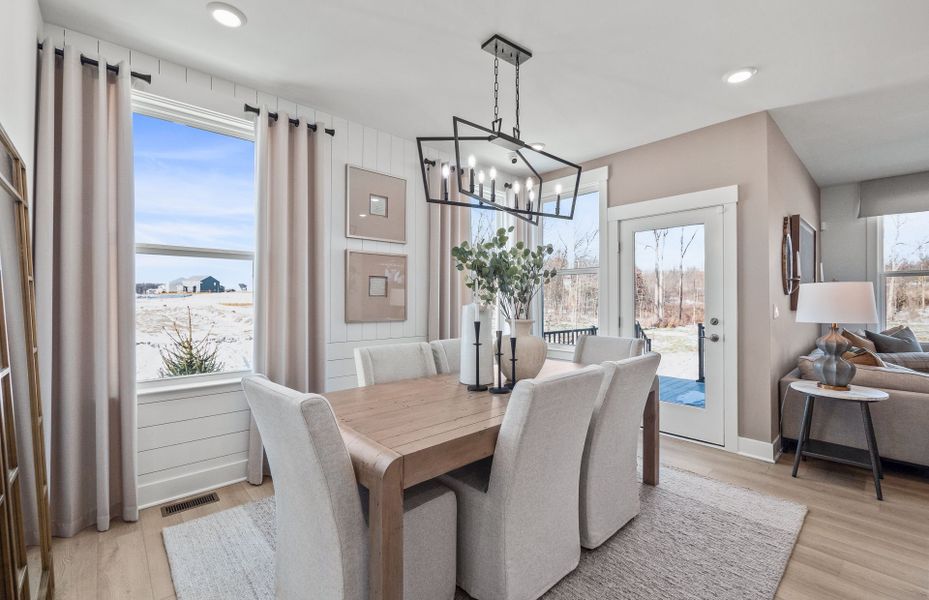 Representative furnished interior of a home built from the Bedrock by Pulte Homes in The Retreat at Carolina Ridge, Harrisburg (Image 57).