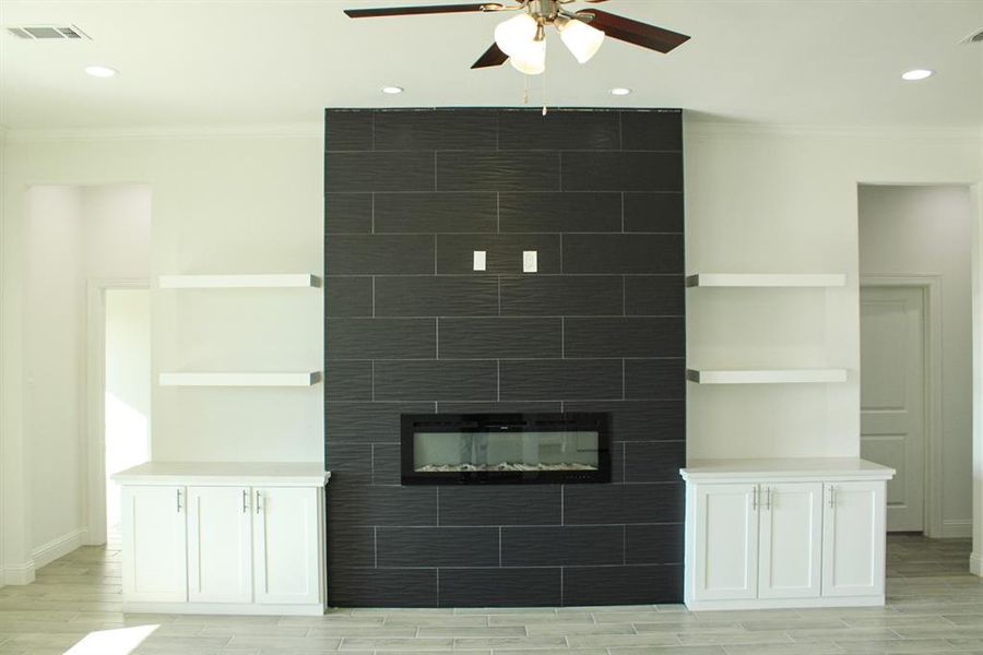 Furnished interior view inside a new home in , Decatur (Image 7).