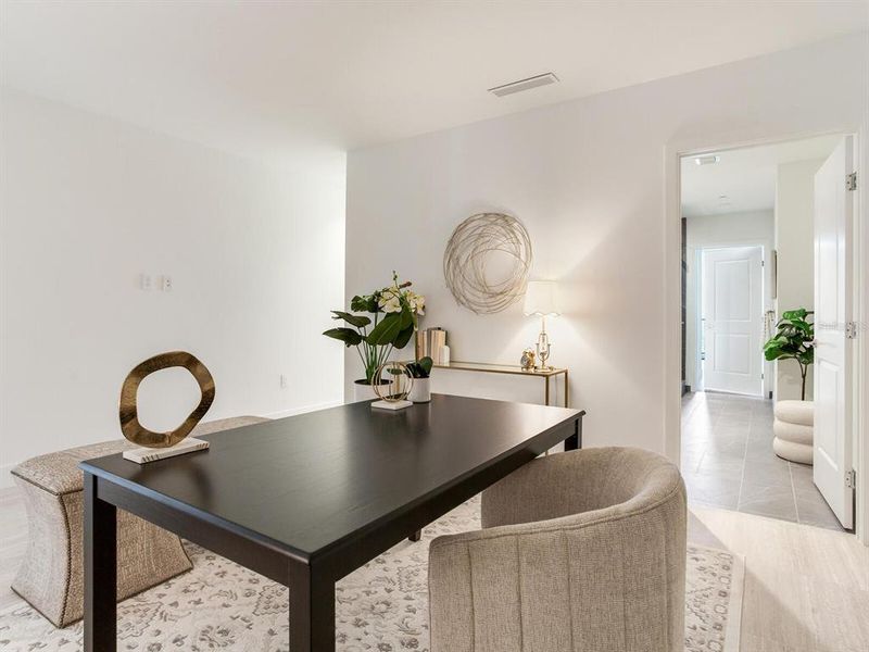 Furnished interior view inside a new home in , Tampa (Image 49).