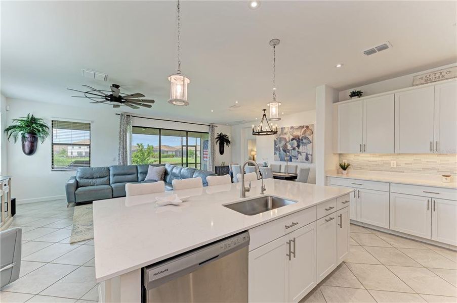 Furnished interior view inside a new home in , Lakewood Ranch (Image 17). Furnished interior view inside a new home in , Lakewood Ranch (Image 17).