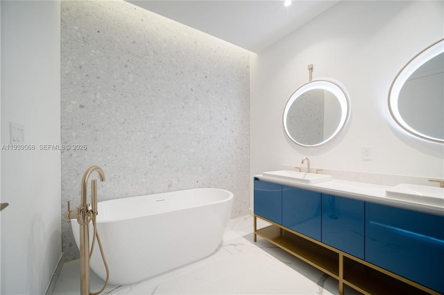 Furnished interior view inside a new home in Mr. C Residences, Miami (Image 8).