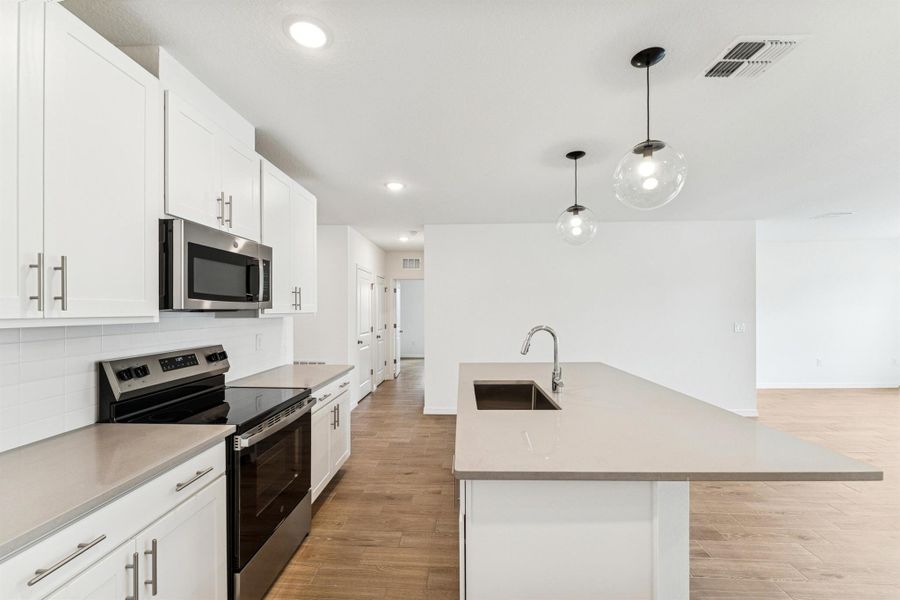 Furnished interior view inside a new home in Aspire at Palm Bay, Palm Bay (Image 11).