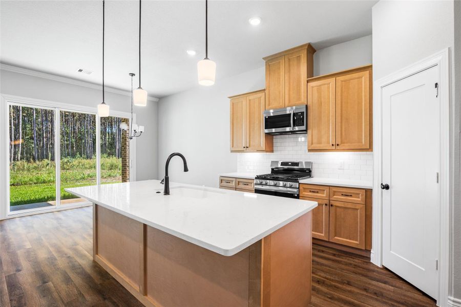Furnished interior view inside a new home in Encino Estates, Dayton (Image 6).