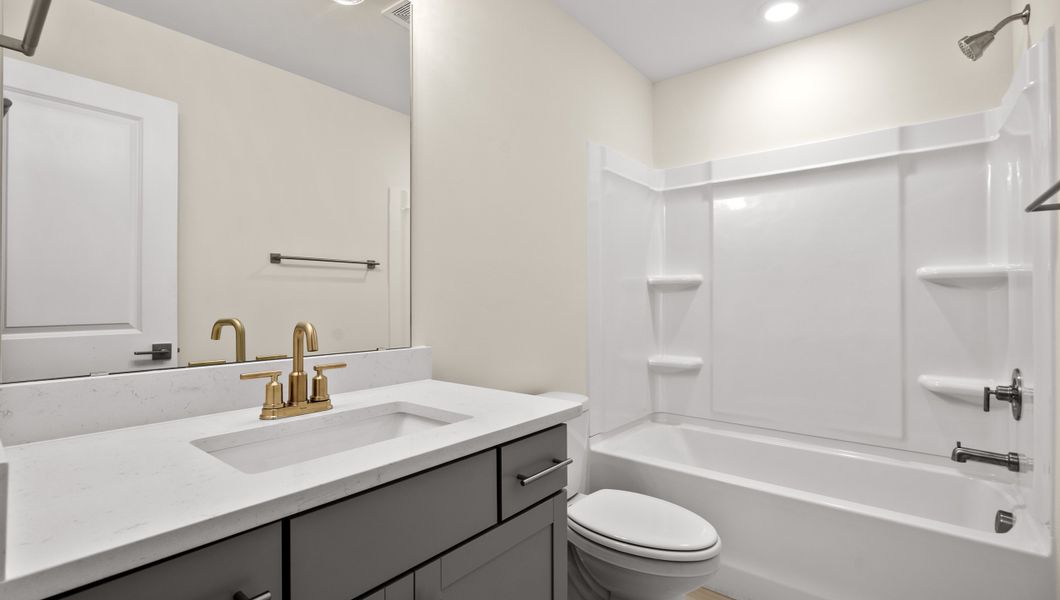 Furnished interior view inside a new home in Sunset Summits, Spartanburg (Image 12). Furnished interior view inside a new home in Sunset Summits, Spartanburg (Image 12).