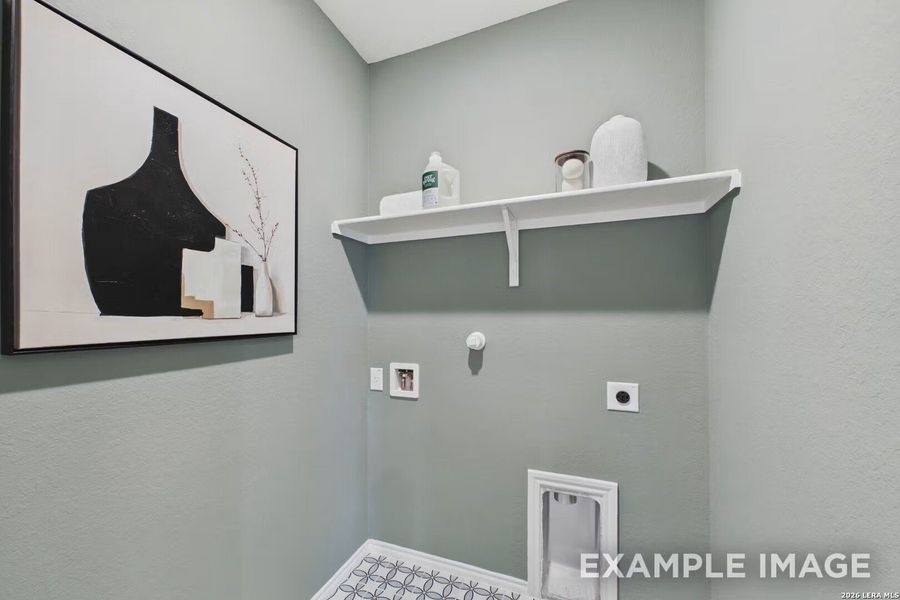 Close-up of interior finishes inside a home in Morgan Meadows, San Antonio (Image 19).