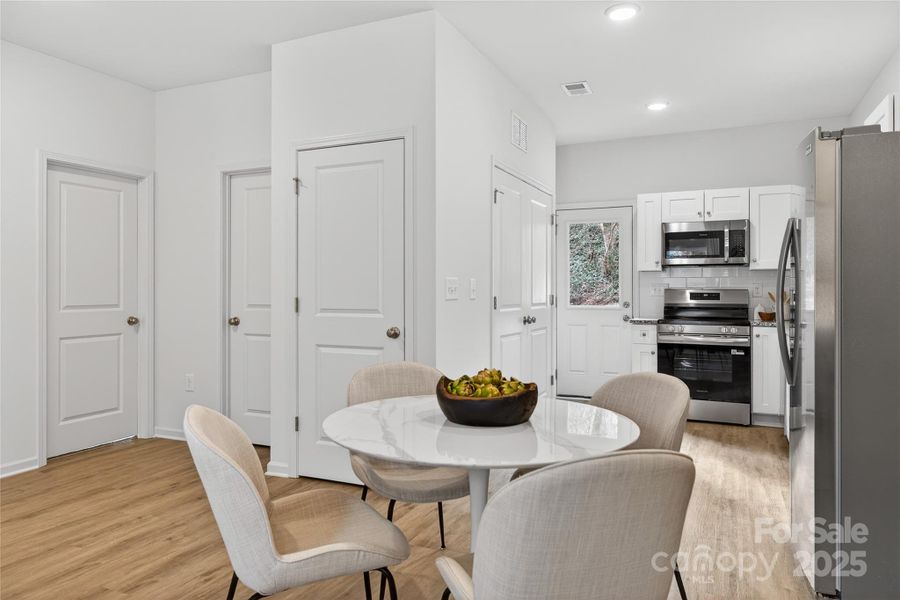 Furnished interior view inside a new home in , Statesville (Image 15).