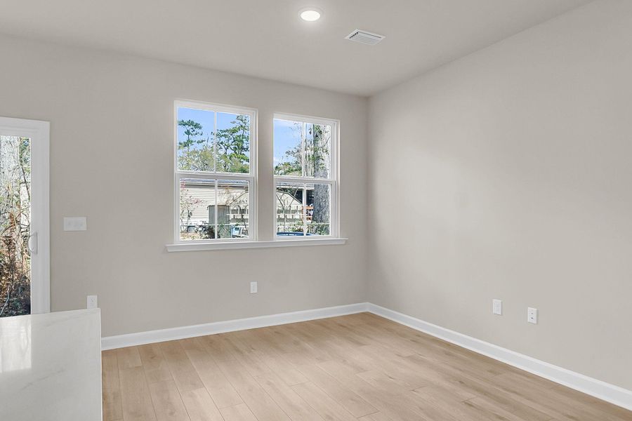 Spacious, unfurnished interior of a new home in Windward Village, Summerville (Image 27). Spacious, unfurnished interior of a new home in Windward Village, Summerville (Image 27).