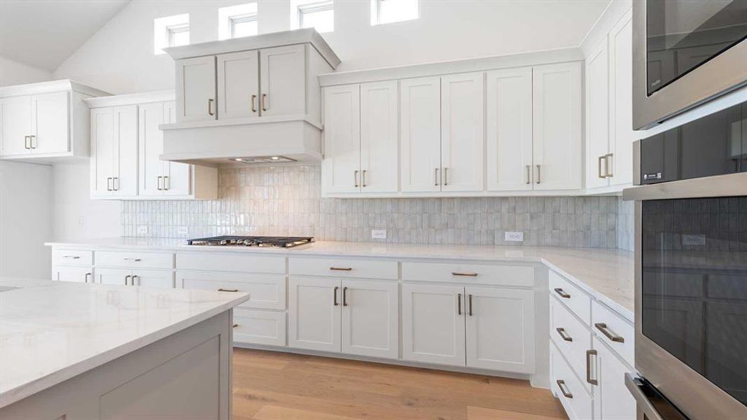 Furnished interior view inside a new home in Terraces 72', Rockwall (Image 6). Furnished interior view inside a new home in Terraces 72', Rockwall (Image 6).