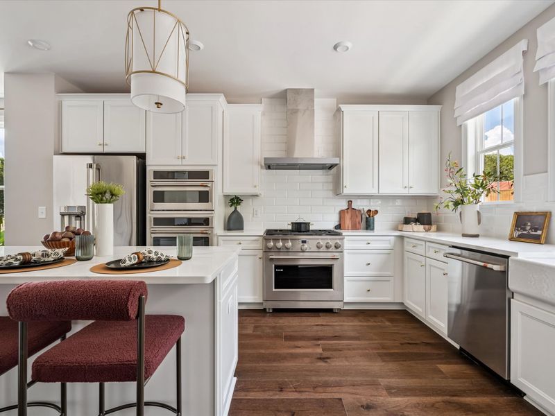 Furnished interior view inside a new home in Ascend, Charlotte (Image 11).
