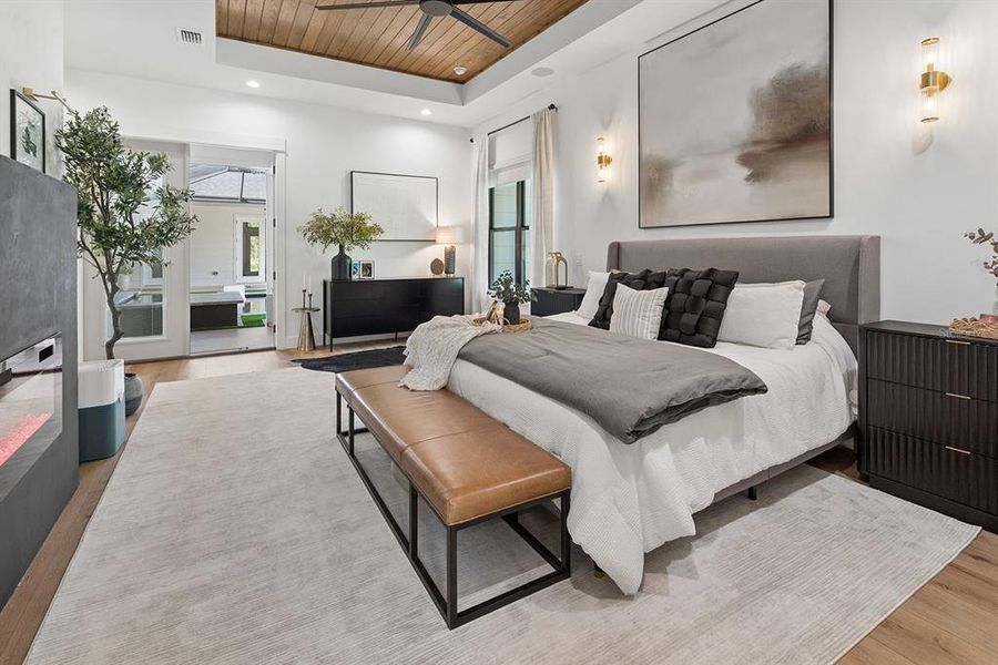 Furnished interior view inside a new home in , High Springs (Image 51).