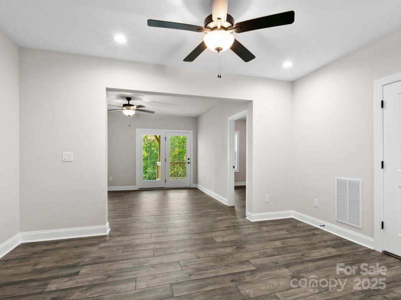 Spacious, unfurnished interior of a new home in , Black Mountain (Image 22).