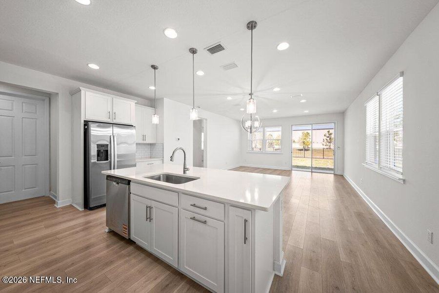 Furnished interior view inside a new home in Verano Creek, St. Augustine (Image 5).
