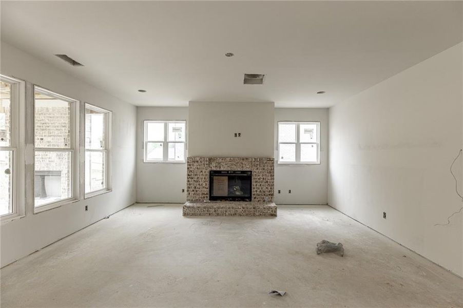 In-progress construction of a new home in , Buford, GA (Image 22).