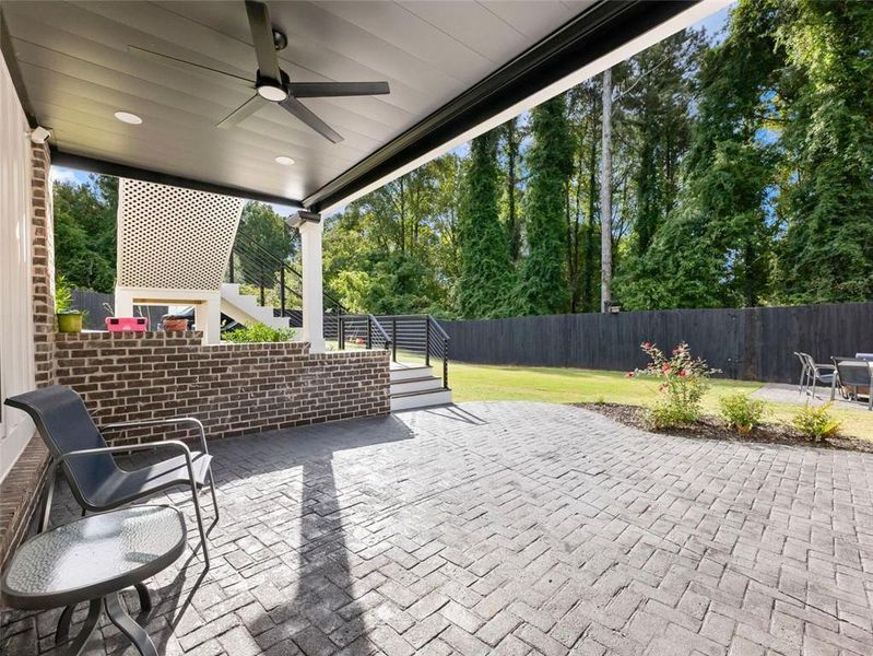 Exterior details and patio area of a home in , Cumming (Image 31).