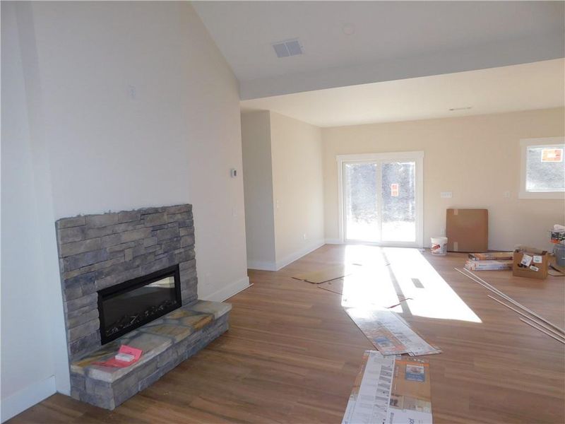 In-progress construction of a new home in , Dahlonega, GA (Image 17).