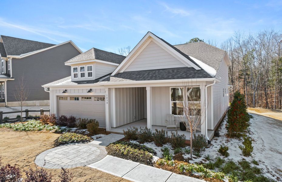 Representative exterior photo of a completed home built from the Mystique by Pulte Homes in Forest Creek, Waxhaw, NC (Image 47).
