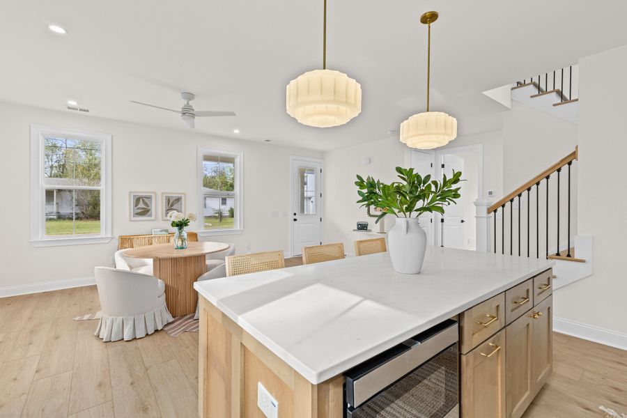 Furnished interior view inside a new home in Park Circle Single Family Homes, North Charleston (Image 12).