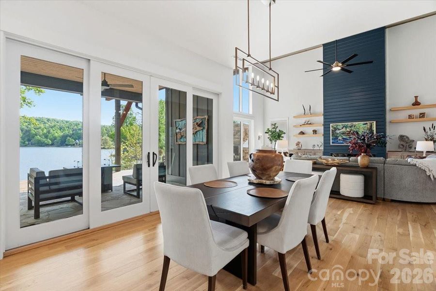 Furnished interior view inside a new home in , Brevard (Image 9).
