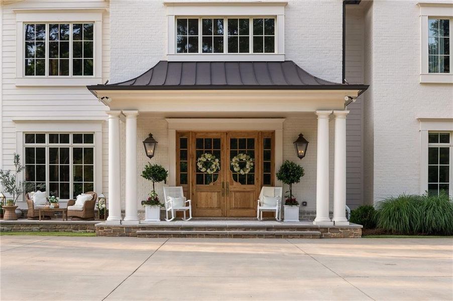 Exterior details and patio area of a home in , Canton (Image 3). Exterior details and patio area of a home in , Canton (Image 3).