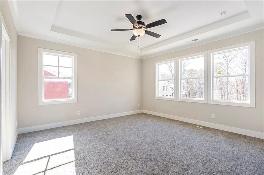 Spacious, unfurnished interior of a new home in Holly Springs Town Center, Holly Springs (Image 20).