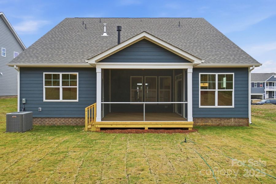 Exterior details and patio area of a home in Waterford Commons, Rock Hill (Image 4). Exterior details and patio area of a home in Waterford Commons, Rock Hill (Image 4).