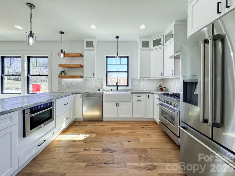 Furnished interior view inside a new home in , Hendersonville (Image 4).