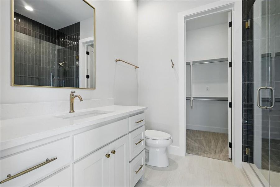 Furnished interior view inside a new home in , Bartonville (Image 12).