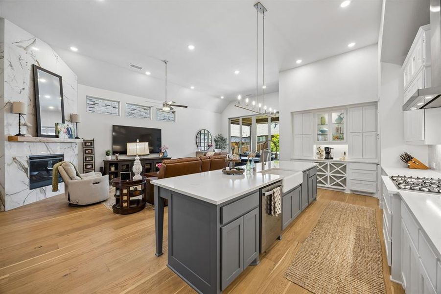 Furnished interior view inside a new home in Sandbrock Ranch, Aubrey (Image 34).