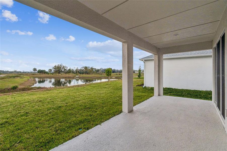 Exterior details and patio area of a home in Coasterra, Palmetto (Image 4).