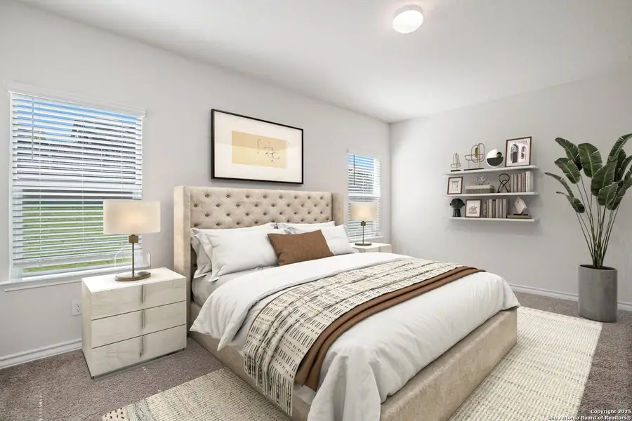 Furnished interior view inside a new home in Laurel Vistas, San Antonio (Image 6).