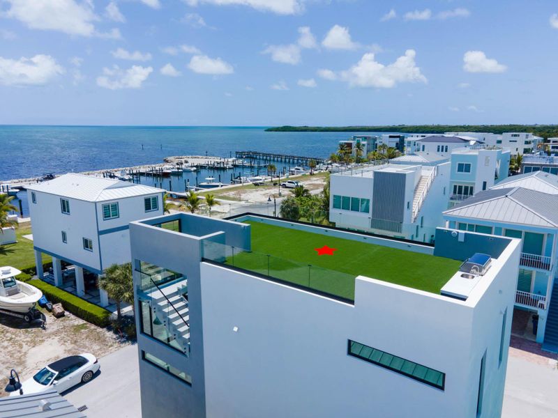 Furnished interior view inside a new home in , Key Largo (Image 10).