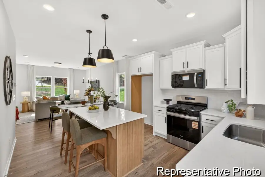 Furnished interior view inside a new home in Colvin Park, Rock Hill (Image 3).