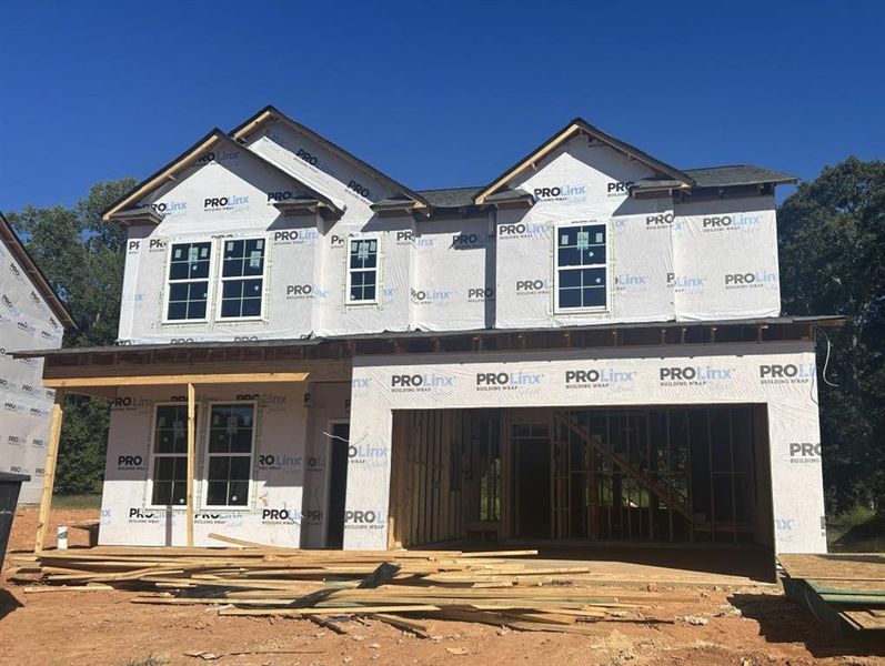 In-progress construction of a new home in Red Bird Manor, Jefferson, GA (Image 13). In-progress construction of a new home in Red Bird Manor, Jefferson, GA (Image 13).