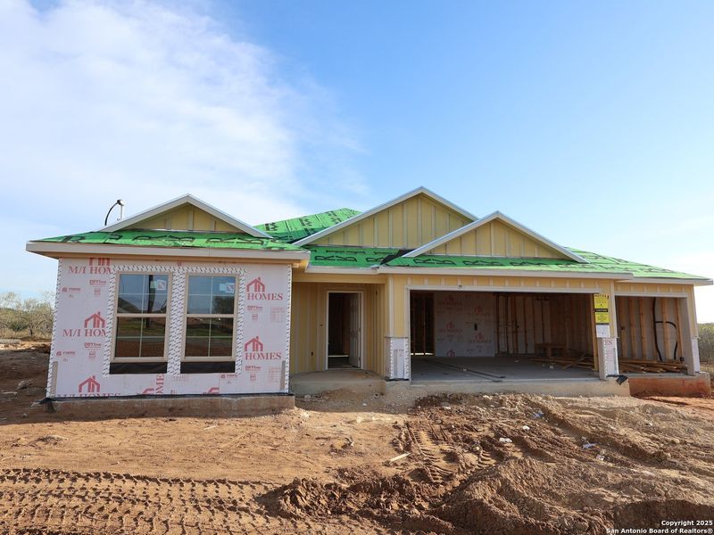 In-progress construction of a new home in Chaparral Ranch, Floresville, TX (Image 22). In-progress construction of a new home in Chaparral Ranch, Floresville, TX (Image 22).