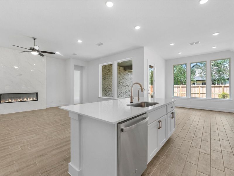 Furnished interior view inside a new home in Tompkins Reserve, Katy (Image 4). Furnished interior view inside a new home in Tompkins Reserve, Katy (Image 4).