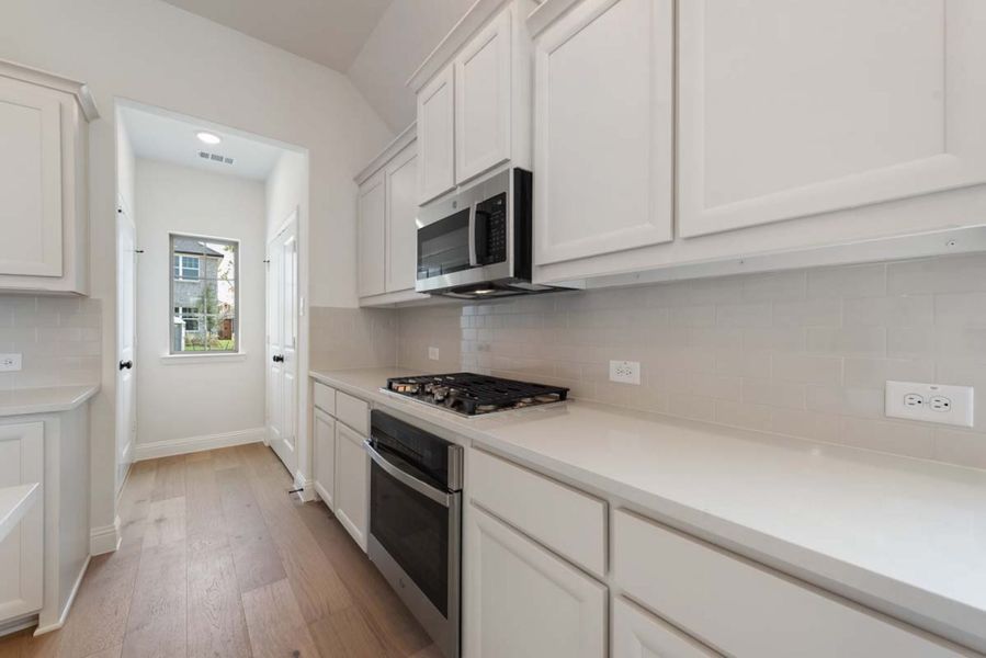 Representative furnished interior of a home built from the Granary by Pacesetter Homes in La Terra at Uptown Celina, Celina (Image 7).