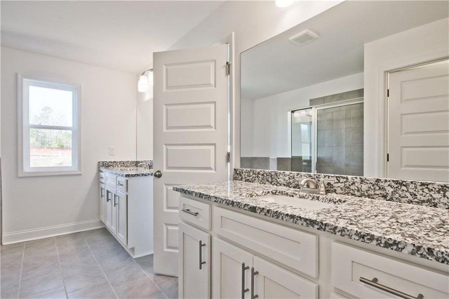 Furnished interior view inside a new home in Somerset at Riverbrook, Gainesville (Image 13). Furnished interior view inside a new home in Somerset at Riverbrook, Gainesville (Image 13).