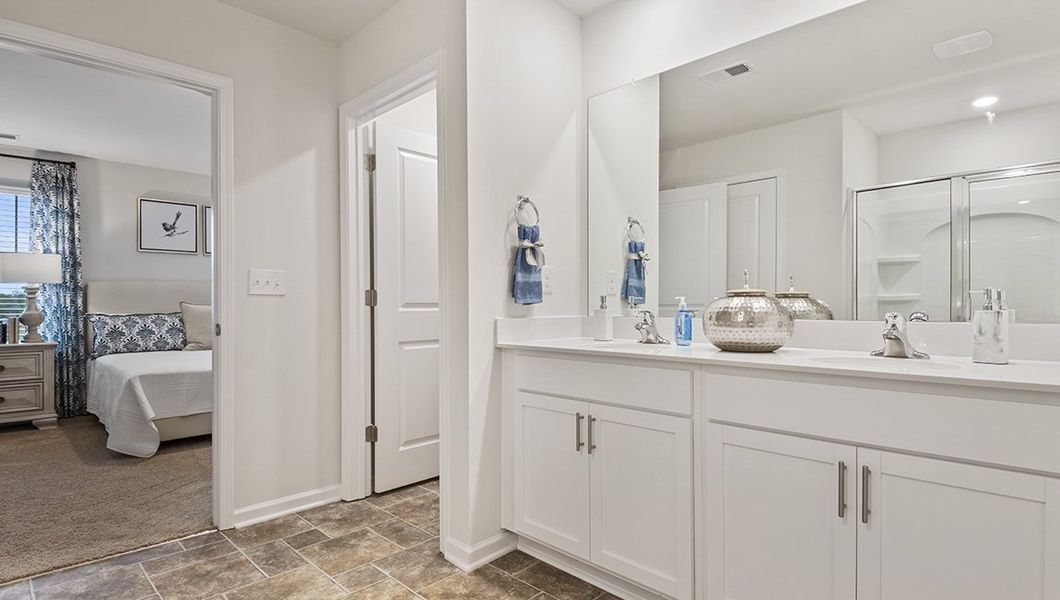 Furnished interior view inside a new home in Willow Mill, Thomasville (Image 22).